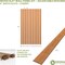Ekena Millwork 94H x 1/4T Adjustable Wood Slat Wall Panel Kit w/ 4W Slats, Cherry contains 11 Slats SWW55X94X0250CH - alternate 3